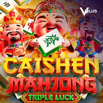 Vplus : Caishen Mahjong: Triple Luck - STAYSLOT168